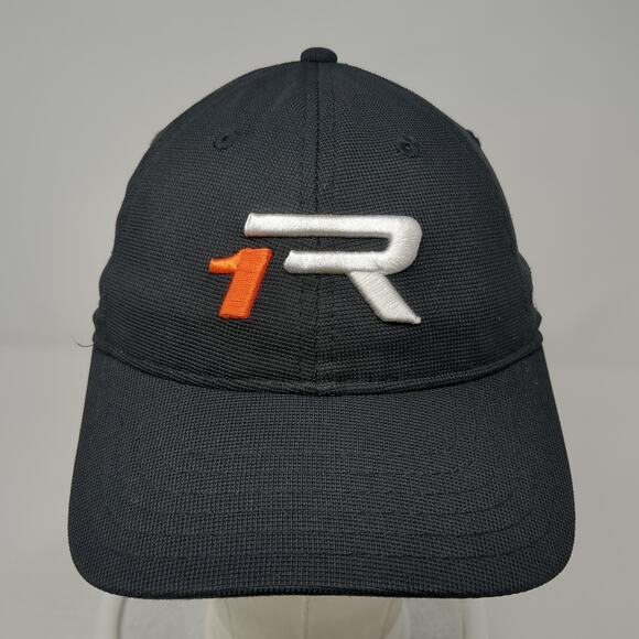 TaylorMade 1R Baseball Cap Black One Size Adjustable Embroidered Polyester - Picture 2 of 9